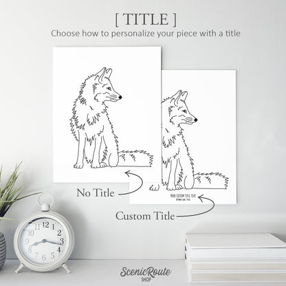 Fox Art Print