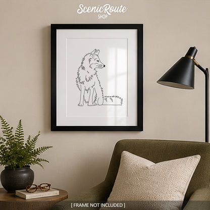 Fox Art Print