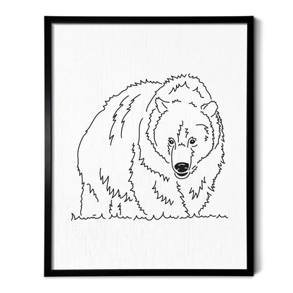 Grizzly Bear Art Print
