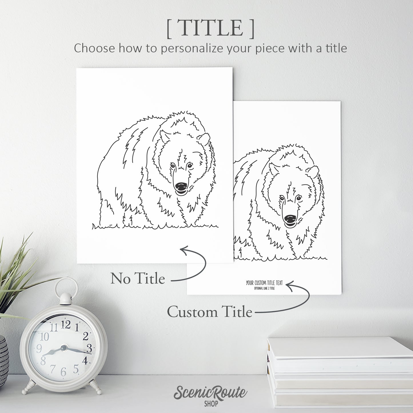Grizzly Bear Art Print