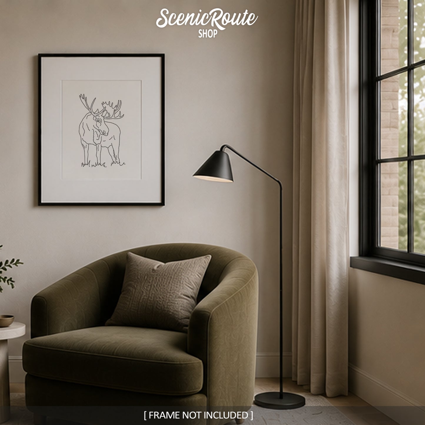 Moose Art Print