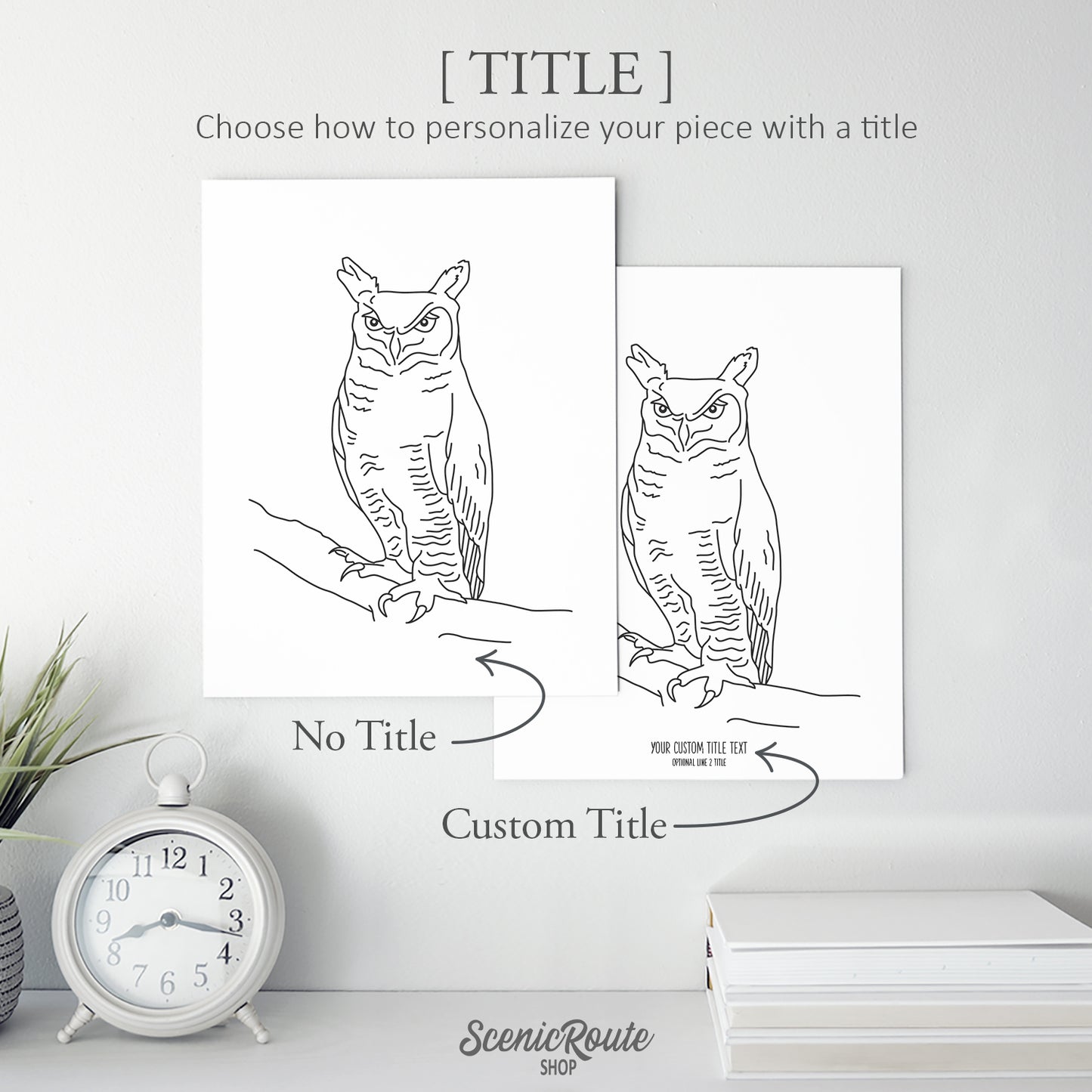 Owl Art Print