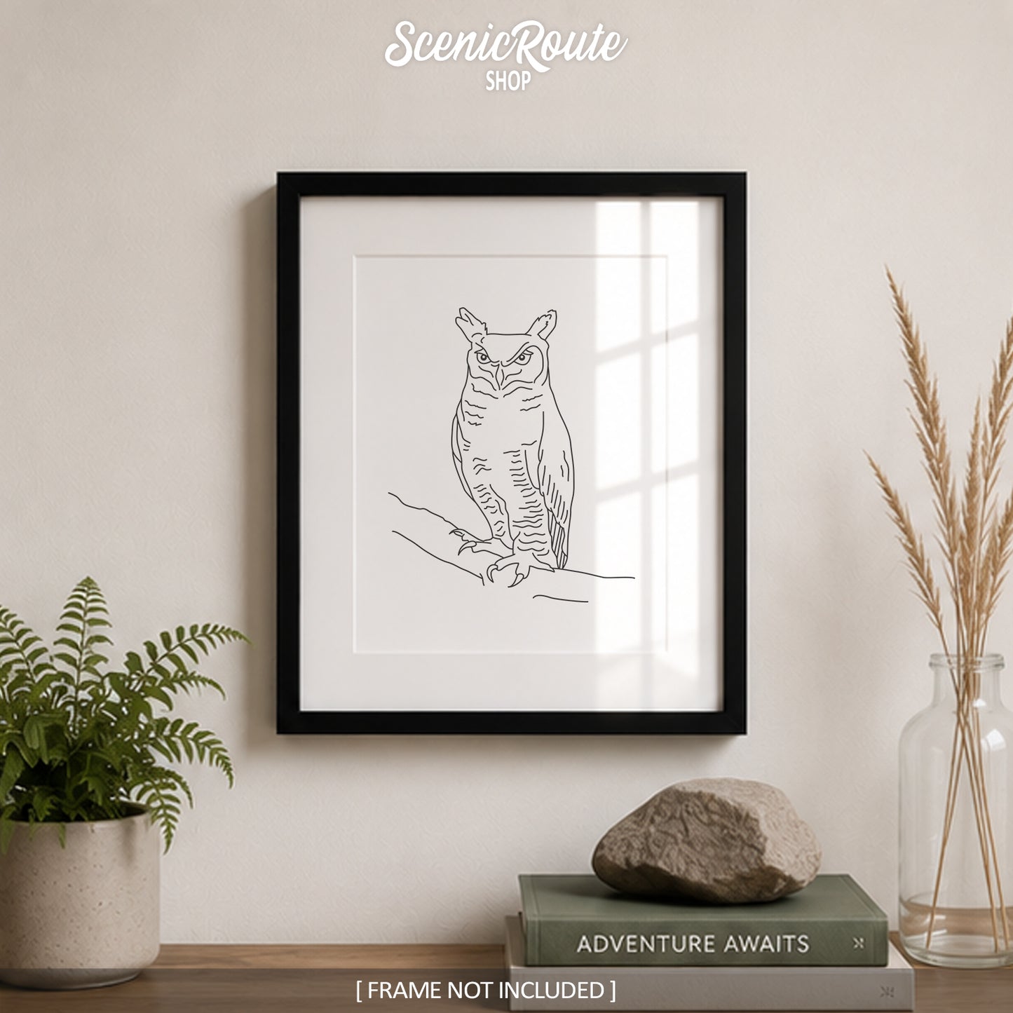 Owl Art Print