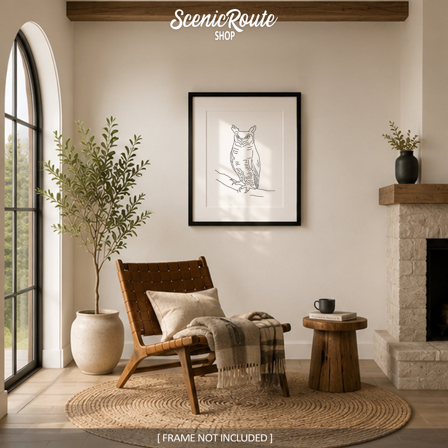Owl Art Print