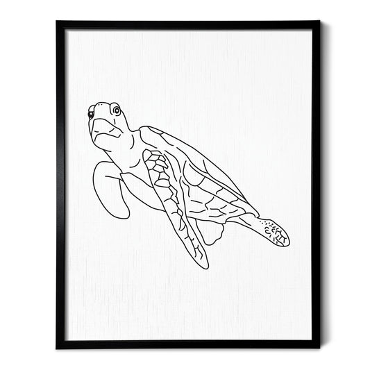 Sea Turtle Art Print