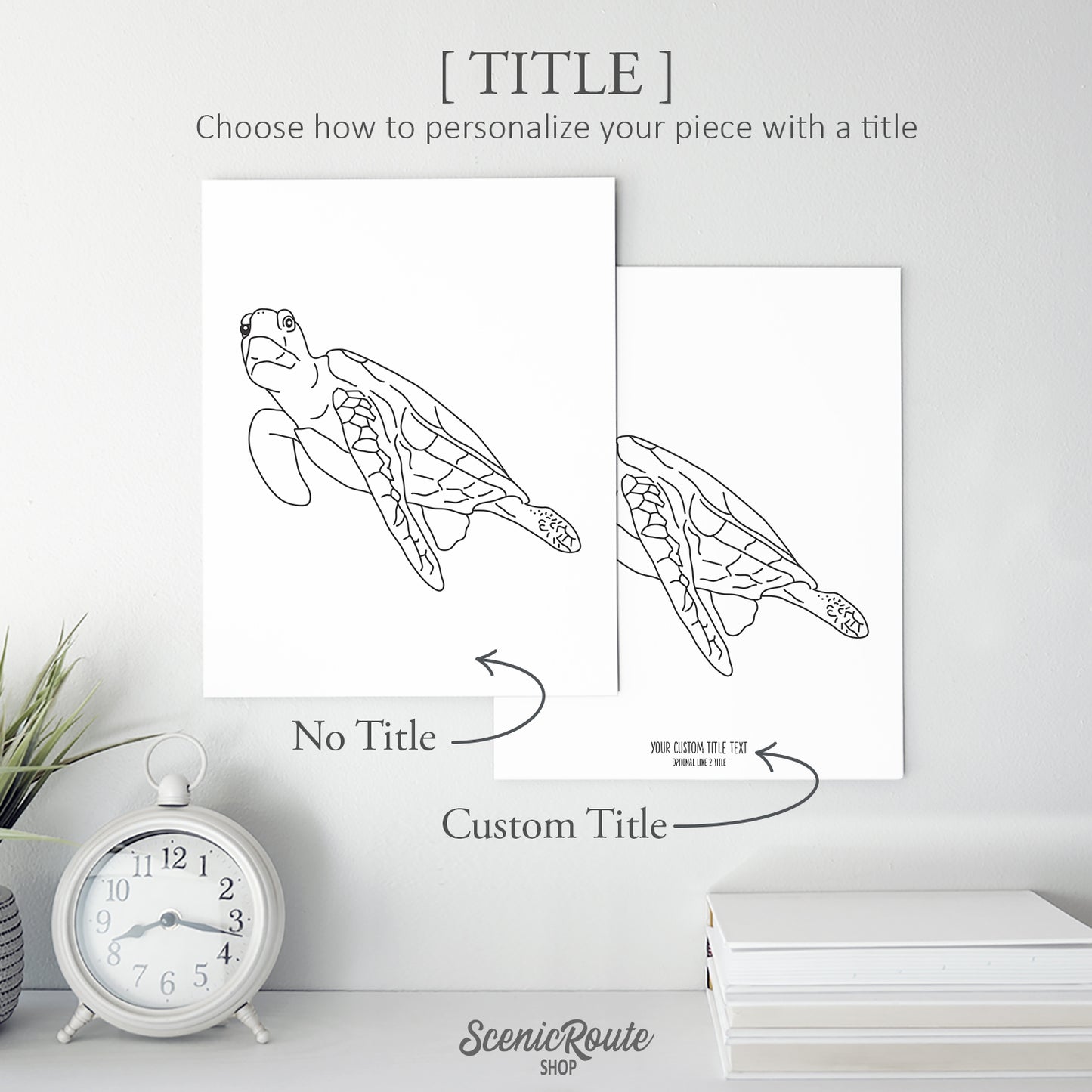 Sea Turtle Art Print