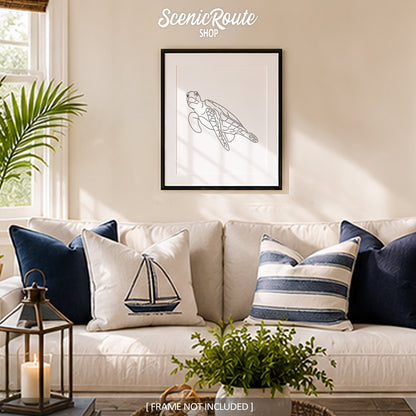 Sea Turtle Art Print
