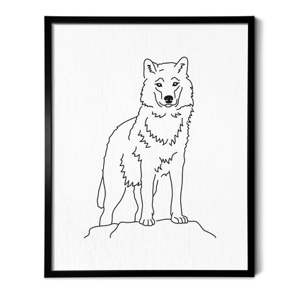 Wolf Art Print