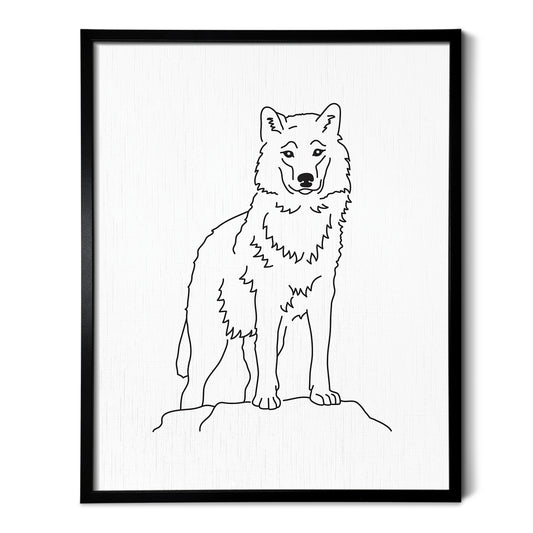 Wolf Art Print